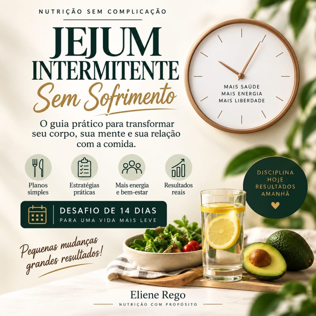 Jejum Intermitente sem Sofrimento